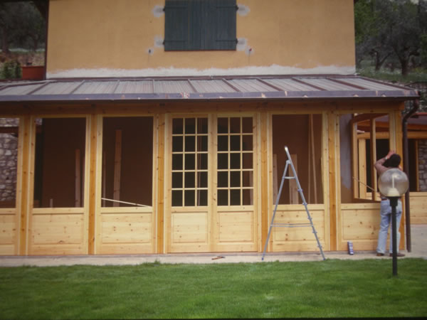 Verande per esterni firenze verande in legno firenze verande per ... Verande per balconi